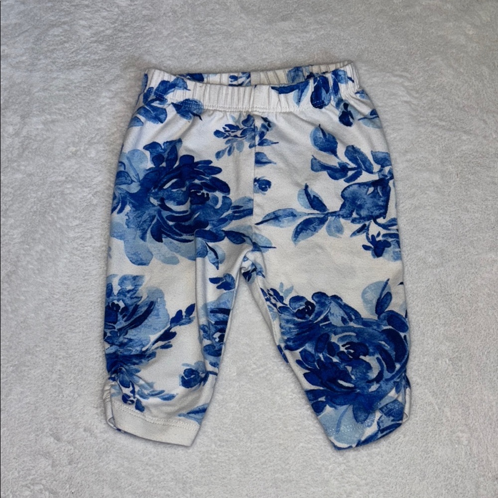 (3 for $10) bundles Floral Blue leggings Bottoms baby girl clothing